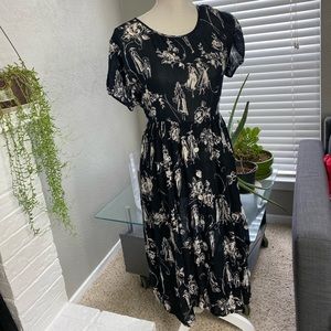 Bila Vintage drawing design dress